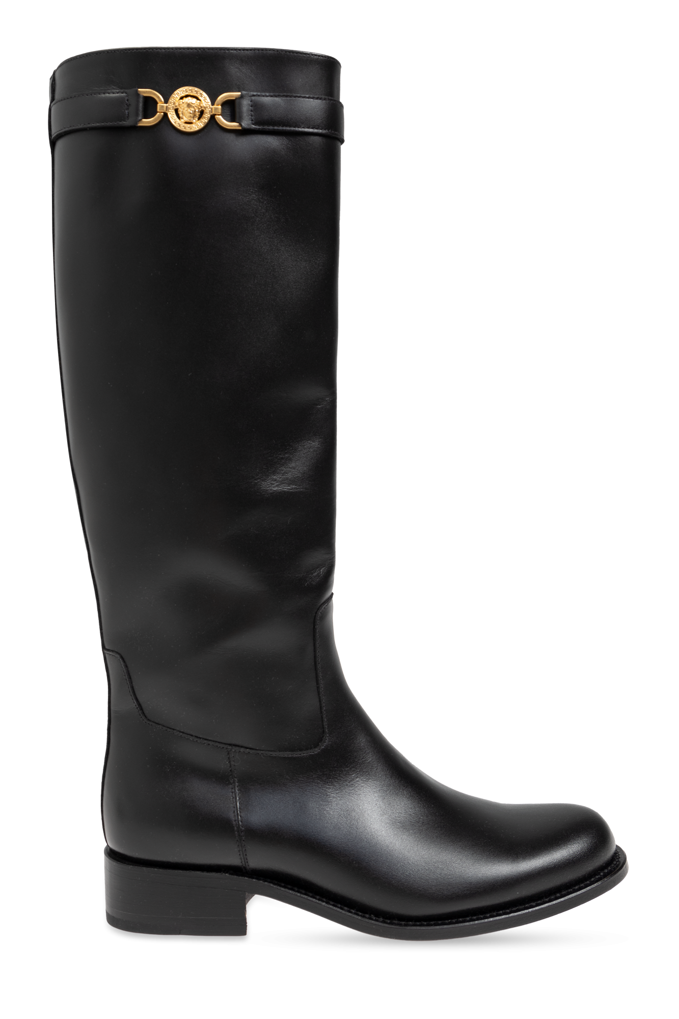 Black Boots Medusa 95 Versace Vitkac Italy